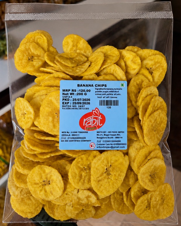 Banana Chips Selection